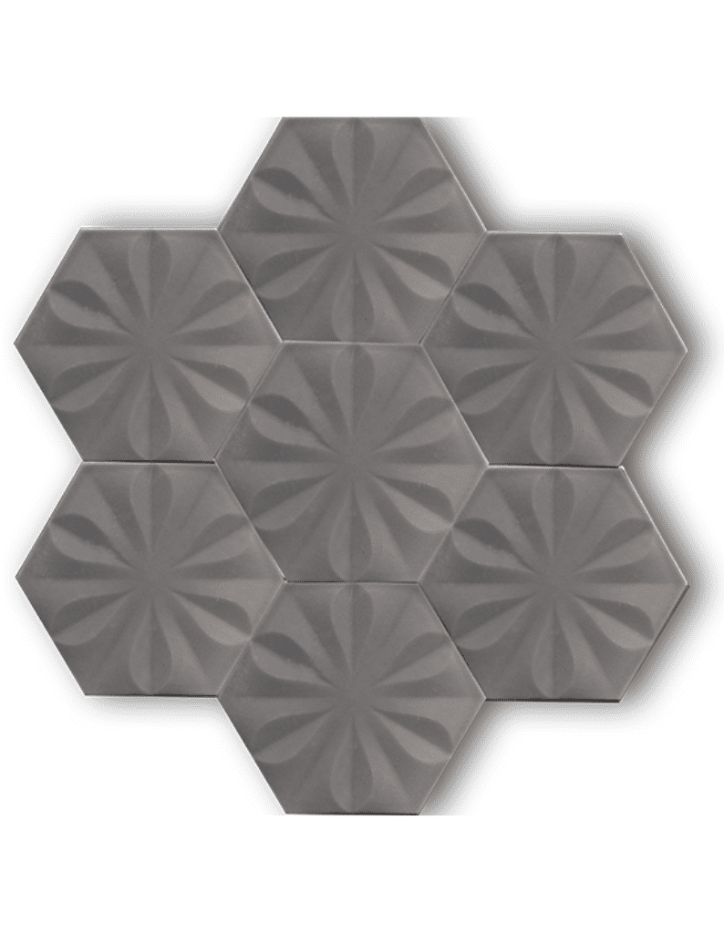 Altıgen Seramik Karo - 38, Altıgen Seramik Çeşitleri Fiyatları Mat Siyah