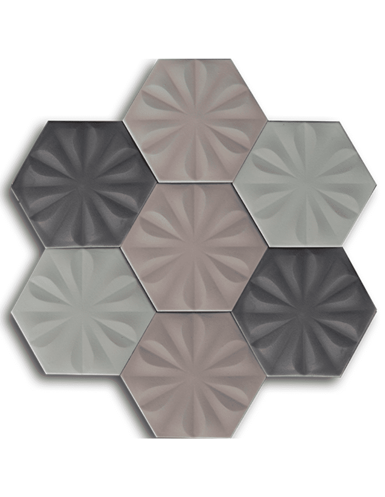 Altıgen Seramik Karo - 40, Altıgen Seramik Karo Banyo Tasarımları